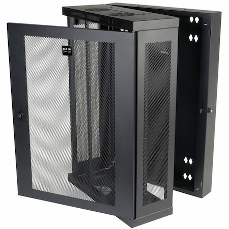 Eaton Tripp Lite Series SmartRack 18U Low-Profile Patch-Depth Wall-Mount Half-Height Rack SRW18US13