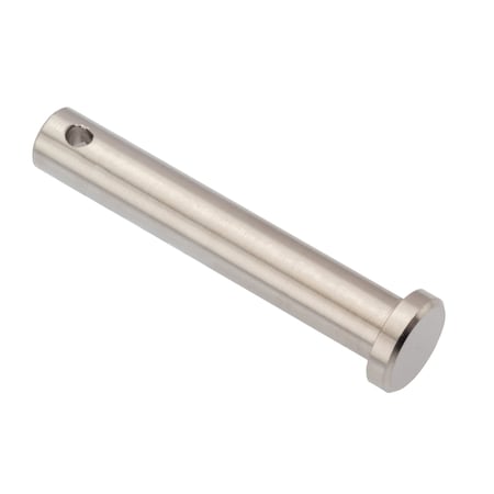 Zoro Select Precision Clevis Pin, 1/4 in Dia, Stainless Steel, 1 PK PIN7441428