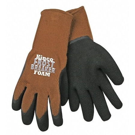 Kinco Coated Gloves, Not Rated Abrasion Level, Brown, 1 PR 1787-M