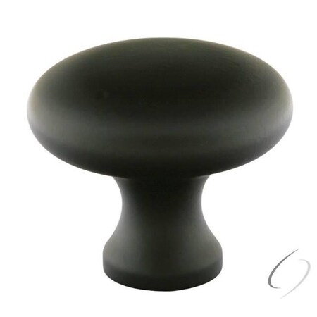 Patioplus 1.25 in. Providence Cabinet Knob, Flat Black PA3240253