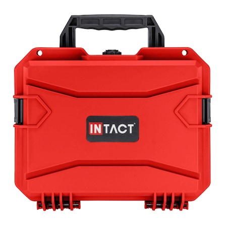 Eylar Intact 13.8in Stacker Series Compact Hard Gear Case with Foam Red NG00011-RED