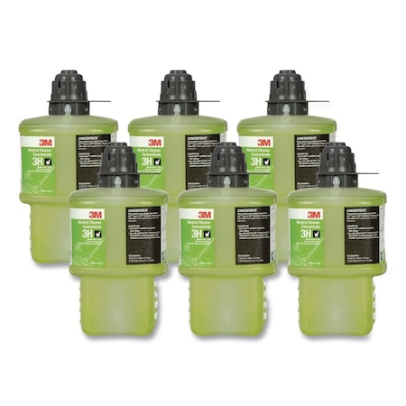 3M Neutral Cleaner Concentrate 3P, Fresh Scent, 0.53 gal Bottle, PK6, 6PK MCO 20200