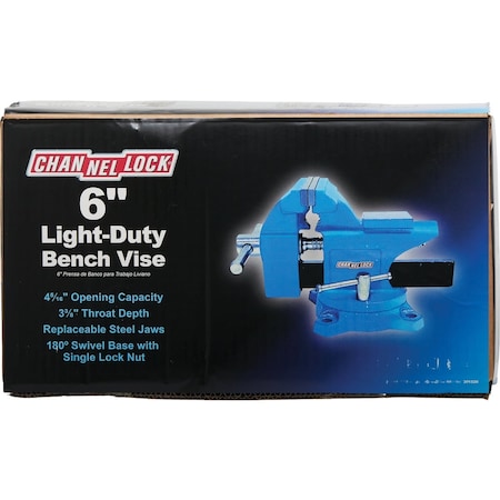 Channellock 6'' Light-Duty Bench Vise 391520