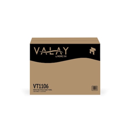 Morcon Valay Multifold Paper Towels Whi, PK4000 VT1106