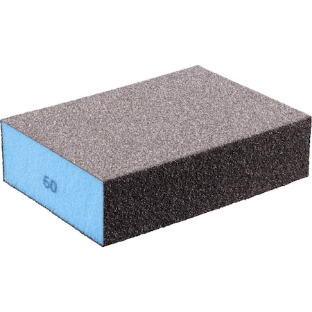 Pferd PFERD Sanding sponge with 2 abrasive sides, 4in x 4-3/4, 60 Grit, Aluminum oxide 46404
