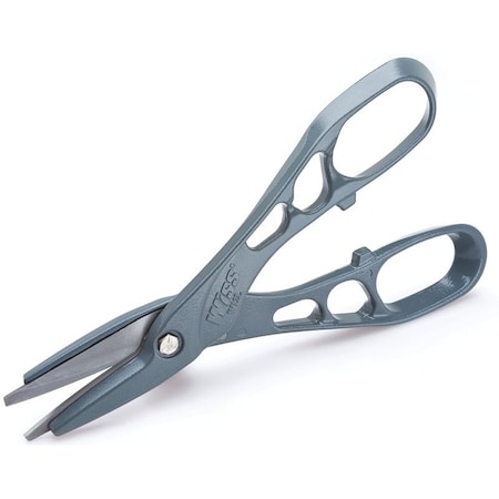 Crescent Wiss W12L Snip, 12 in OAL, 3 in L Cut, Compound Cut, Steel Blade, Loop Handle WAL13S