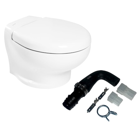 Thetford Thetford Nano Touch Compact Toilet Raw Water Kit (No Inlet Pump) - 24V T-NAN024PW/TSFT/NA-RWKITNP