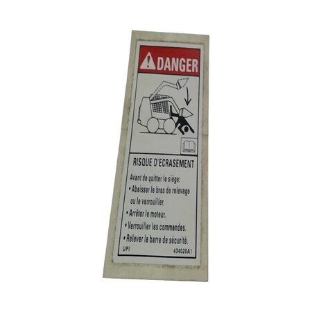 Cnh DECAL, CNH OEM 434020A1 434020A1