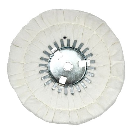Renegade Products Usa 9" Stitched Airway Buffing Wheels, Domet Flannel, Single Stitch, Removable Center Plate FAW9X3X5/8N2-16PDF-SO