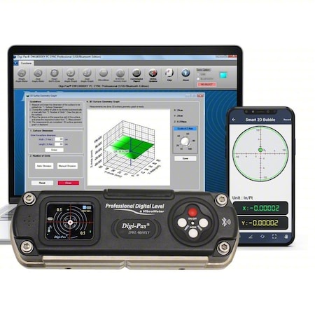 Digi-Pas Digital Protractor, LCD 2-09001-99