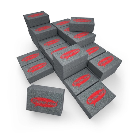 Show-Me Mini Foam Erasers, 35PK MFE35