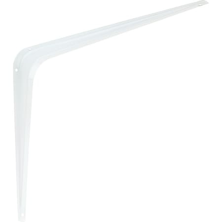 National Hardware 10'' D. x 12'' H. White Steel Shelf Bracket N218-958