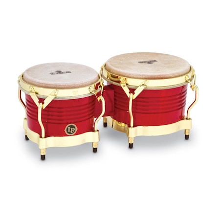 Drum Workshop Latin Percussion Matador Bongos-Rw Gold Hardware M201-RW