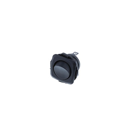 Switch Components Square Actuator-Round Rocker, 2P SPST OFF-ON RB1-1A-DC-2-B