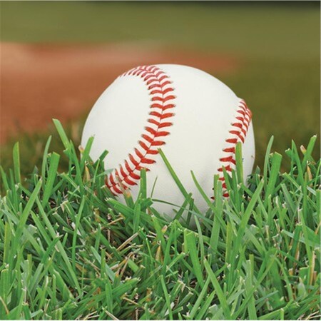 Omg Sports Fanatic Baseball Beverage Napkins, 216PK OM308711