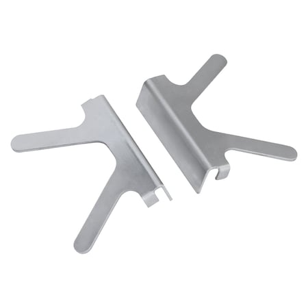 Hhip Pair of 6in Wide Alumunium Vise Jaw Caps 3906-2174