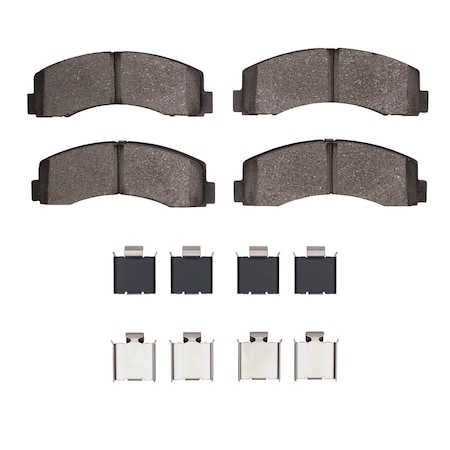 Dfc Police Pads, Disc Brake Pad Set,  1911-2087-01