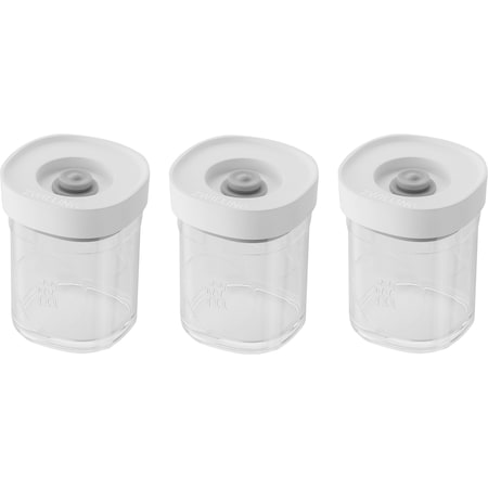Zwilling Fresh and Save Cube 3-pc Spice Set, Plastic, Airtight Dry Food Storage Container 1025149