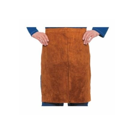 Best Welds Premium Side Split Cowhide Leather Waist Apron, 24 in x 24 in, Lava Brown 902-300