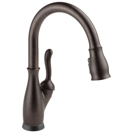 Delta Leland Single Handle Pull-Down Kitchen Faucet with Touch2O and ShieldSpray Technologies 9178T-RB-DST