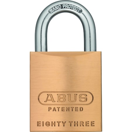 Abus Brass Padlock, 83/45-3000, S2, Schlage, 45MM ABUS-83698