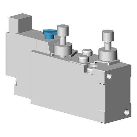 Smc Solenoid Air Control Valve, 24V DC SYJ5153-5MOUE