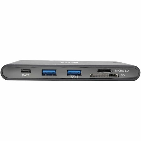 Tripp Lite USB-C Laptop Docking Station - HDMI, VGA, GbE, 4K at 30 Hz, Thund U442-DOCK3-B