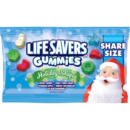 Life Savers Holiday Shapes Assorted Gummy Candy 3.6 oz MMM29900
