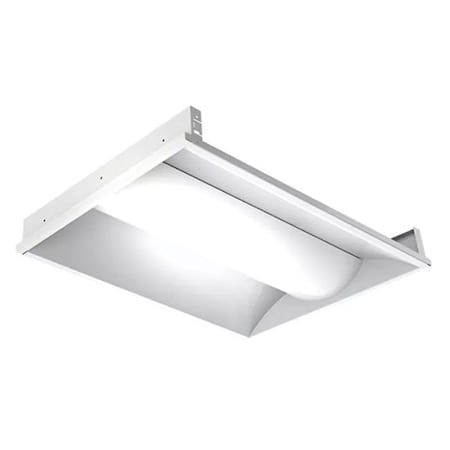 Westgate LTR-2X4-50W-50K-DLED DIRECT-INDIRECT (METAL HOUSING+PC LENS) TROFFERS, AC 100~277V LTR-2X4-50W-50K-D