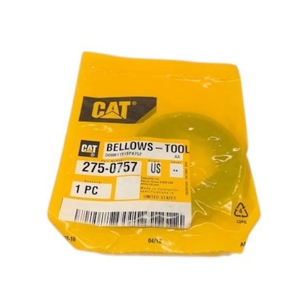 Caterpillar BELLOWS-TOOL, CATERPILLAR OEM 2750757 2750757
