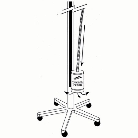 Jorgensen Laboratories Jor-Vet Fresh Breath Canister Installation Kit, Mounting Kit Complete J0304K