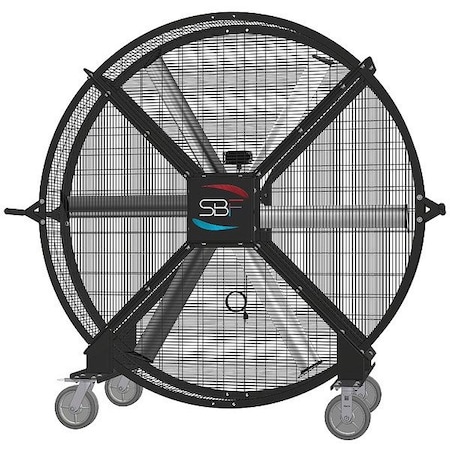 Skyblade Mounted Fan, Silver, 72 in Dia GFORCE-0618-512-1