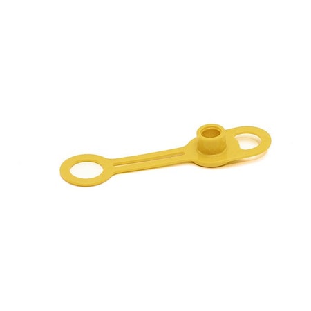 Trico Grease Fitting Cap, 2 3/4" L, Yellow, PK10 37024