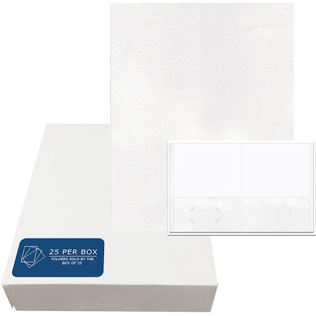Roaring Spring Paper Products Embossed Pocket Folder, 25PK 50118