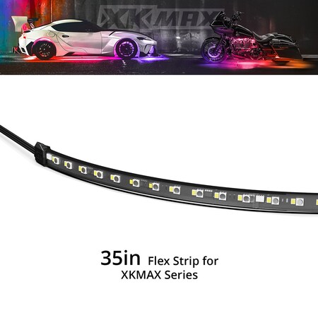 Xk Glow 35in  RGBW Flex Cycle Strip MX-S-35