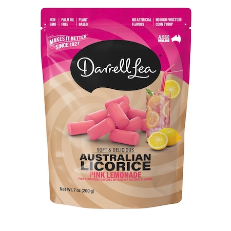 Darrell Lea Pink Lemonade Licorice Candy 7 oz 21501