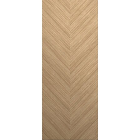 Sartodoors Slab Door Panel 28 x 96 inches, Ego 5005 Natural Oak, Wood Veneer Doors, Pocket Closet Sliding Ba EGO5005S-SNA-2896