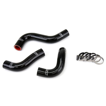 Hps Performance High Temp Reinforced Silicone Radiator Coolant Hose Kit, Black,  57-1029-BLK