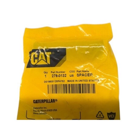 Caterpillar SPACER, CATERPILLAR OEM 2790132 2790132