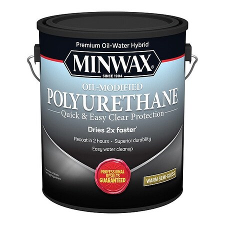 Minwax Finish, 1 gal, Semi-Gloss, Clear 710320000