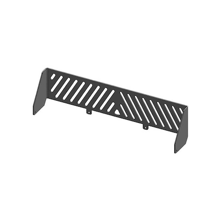 K&M Mfg 28-In. Protective Grill Screen for 28-In. Weight Box Black Powder Coat 1807