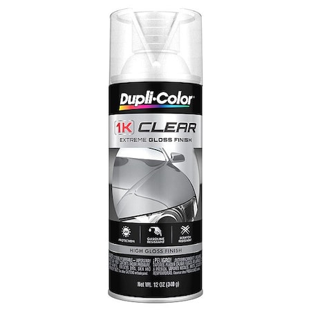Dupli-Color 1K Clear, Clear, 12 oz E1KCG0000