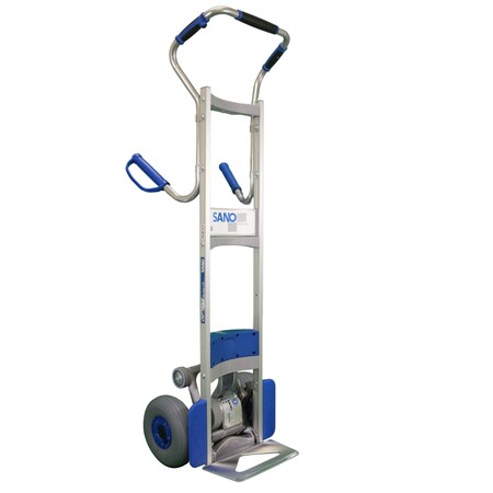 Sano Liftkar Pro Ergo Pistol Grip Stairclimbing Handtruck 245 Lbs. Cap., Non-Marking Wheels Wl SP11ER02PI18
