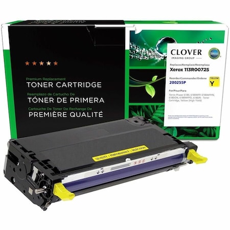 Clover Imaging Group Imaging Remanufactured High Yield Yellow Toner Cartridge 200255P