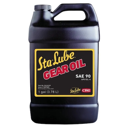 Sta-Lube 1 gal Multi-Purpose Gear Oil Bottle Not Specified SAE, Amber Brown SL24239