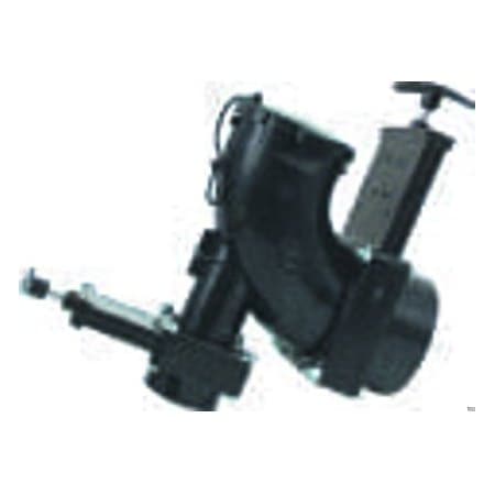 Valterra HEEL INLET ROTATING VALVE, 3IN HUB X 1-1/2IN HUB X 3IN BAYONET CAP T68