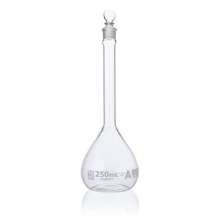 Globe Scientific Volumetric Flask, Colorless, 220 mm H, PK6 8200250