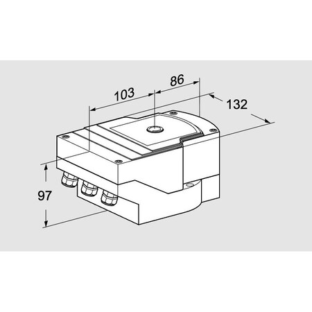 Honeywell Kromschroder ACT, IC20 15W3E, 230V/50 60HZ, 15S , 3NM 26. KS88300075