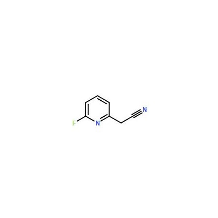 Ak Scientific 2-(6-Fluoropyridin-2-yl)acetonitrile (100mg), CAS 312325-71-6 3329AB-100mg