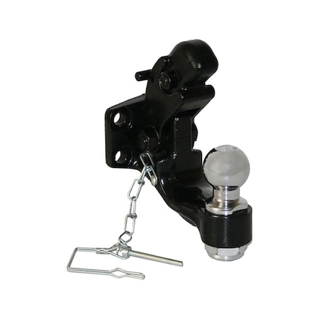Backseat 2 in. Combo Hitch with Ball Mount Kit - 8 Ton BA3631154